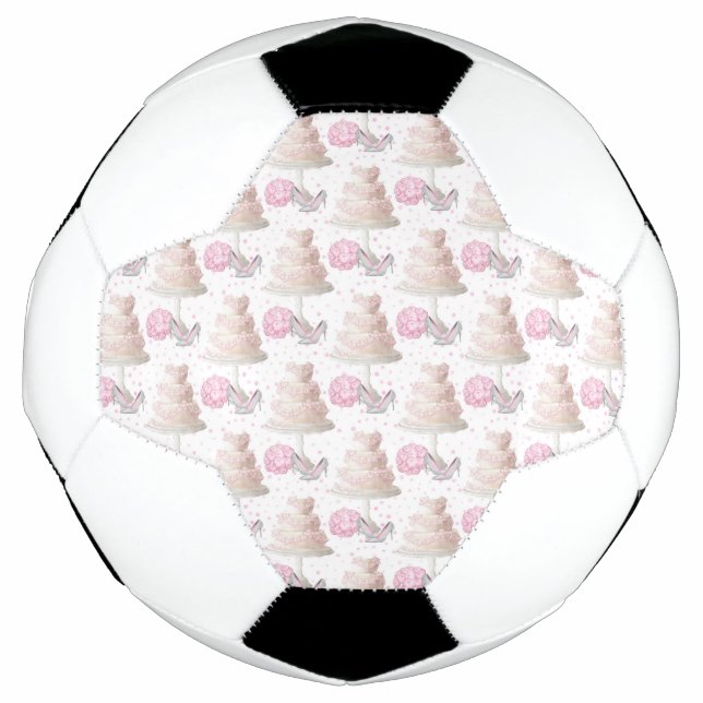 Balón De Fútbol Boda Cake Soccer Ball (Anverso)