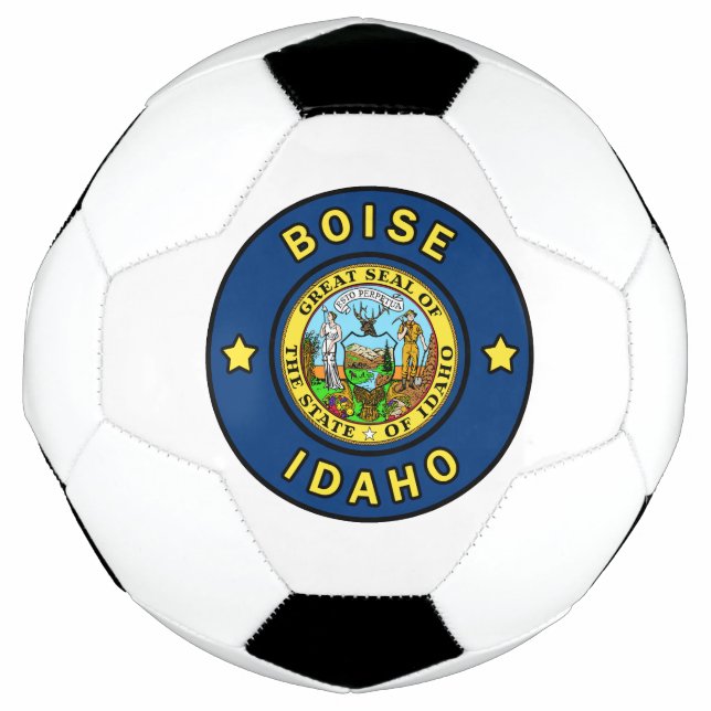 Balón De Fútbol Boise Idaho (Anverso)