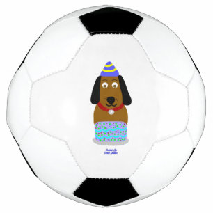 Balón De Fútbol Bola de fútbol de cumpleaños feliz