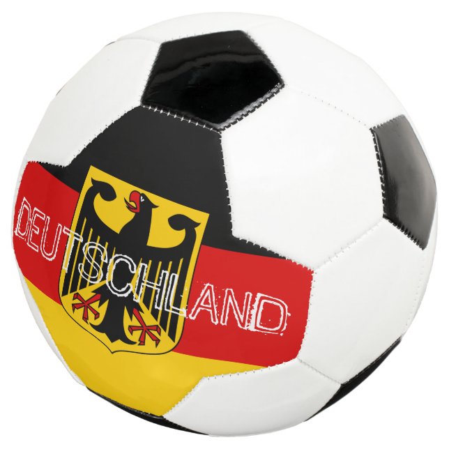 Balón De Fútbol bola de fútbol de emblema de alemania (Tres cuartos)