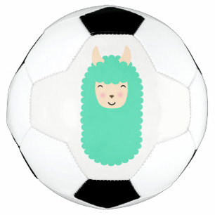 Balón De Fútbol Bola de fútbol de Emoji Feliz Llama