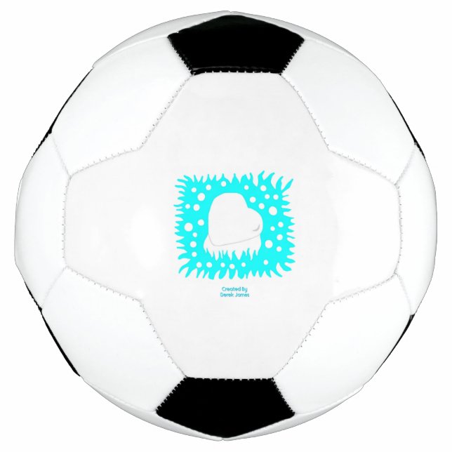 Balón De Fútbol Bola de fútbol de invierno de Snow Hearter (Anverso)