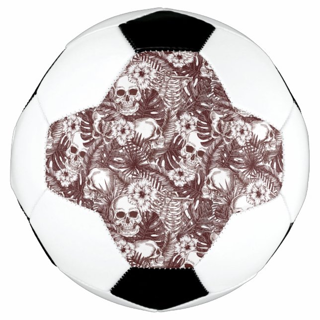 Balón De Fútbol Bola de fútbol de Jungle Skulls (Anverso)