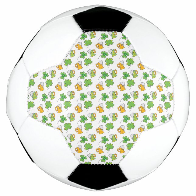 Balón De Fútbol Bola de fútbol de San Patricio (Anverso)