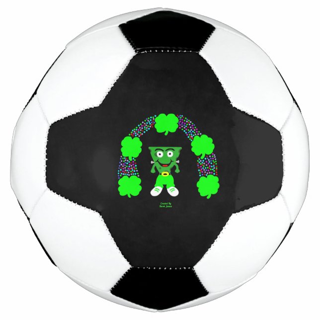 Balón De Fútbol Bola de fútbol de St. Patrick's Franken-Cheese (Anverso)