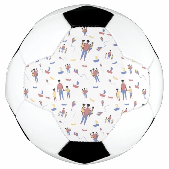 Balón De Fútbol Bola de fútbol del Día del Padre (Anverso)
