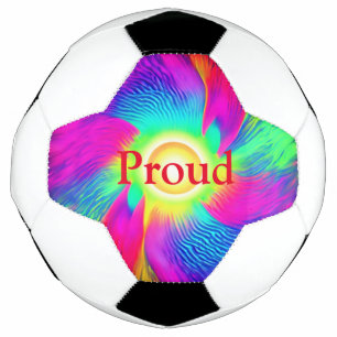 Balón De Fútbol Bola de fútbol gay "Orgullosa" arcoiris