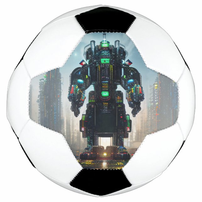 Balón De Fútbol Bola de fútbol Robot 4 (Anverso)