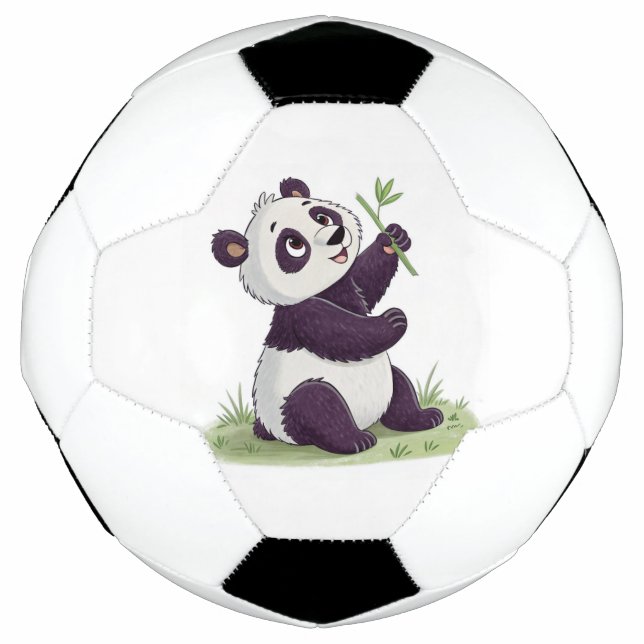Balón De Fútbol Bolas de fútbol de panda (Anverso)
