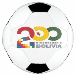 Balón De Fútbol Bolivia bicentenario 200 años