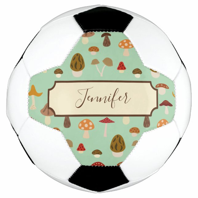 Balón De Fútbol Bolsa de fútbol de hongos de otoño (Anverso)