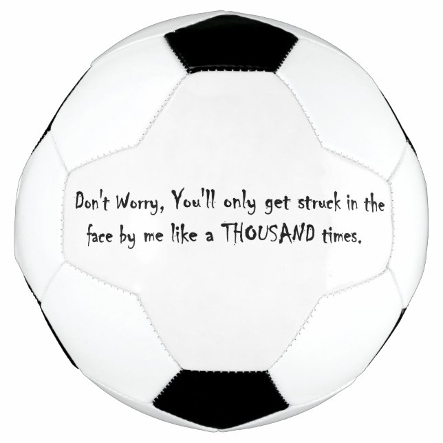 Balón De Fútbol Bolsa de soplo (Anverso)