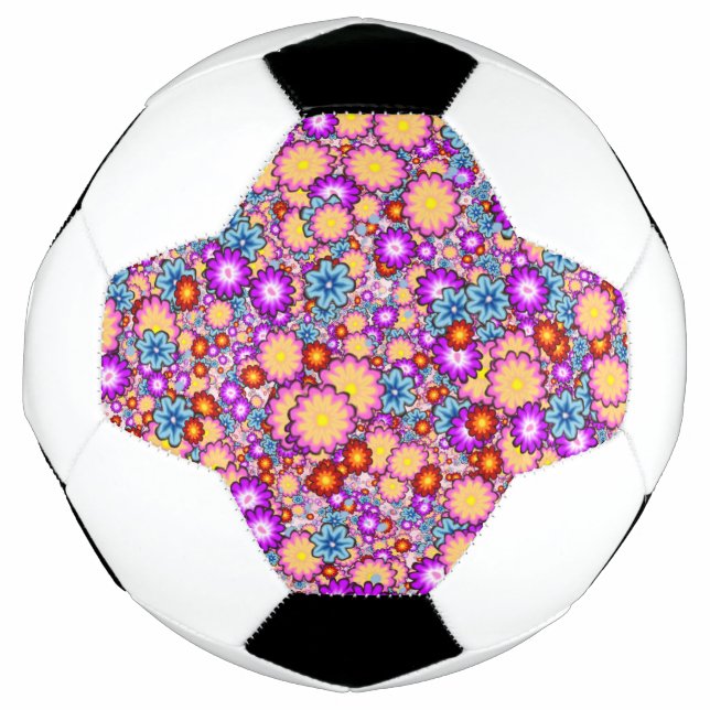 Balón De Fútbol bomba de flores1 (Anverso)