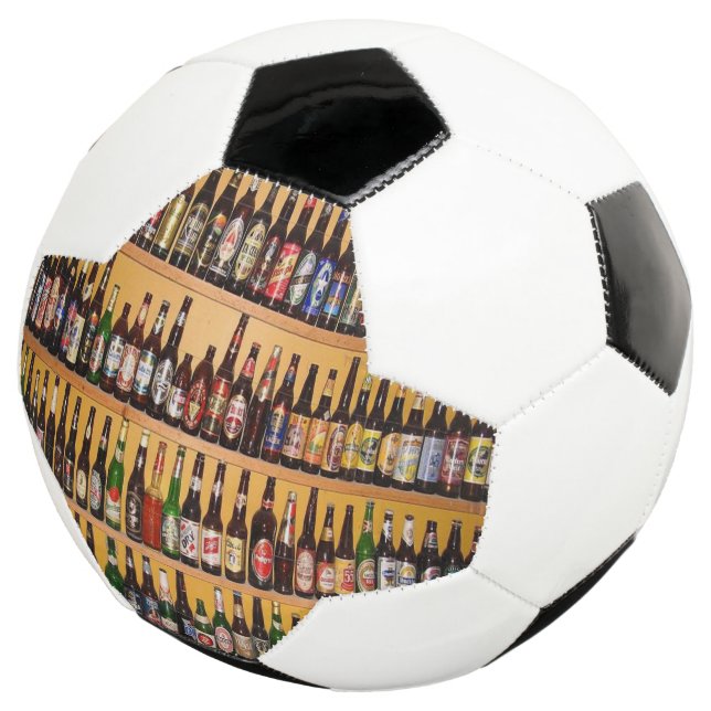 Balón De Fútbol Botellas de cerveza Soccer Ball (Tres cuartos)