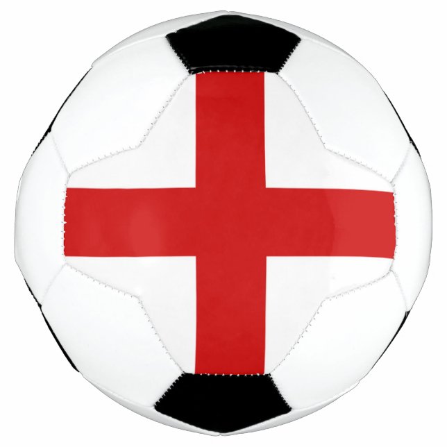 Balón De Fútbol Botón Bandera de Inglaterra (Anverso)