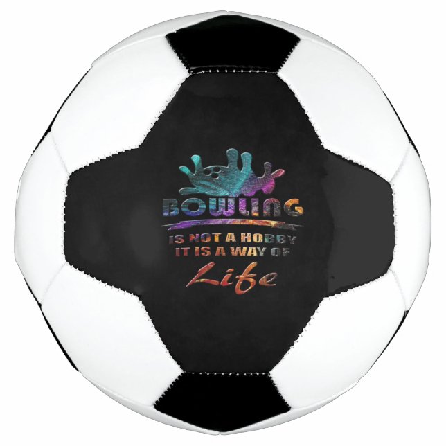 Balón De Fútbol Bowling (Anverso)