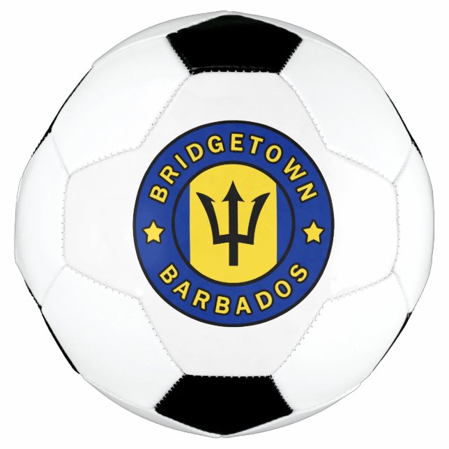 Balón De Fútbol Bridgetown Barbados (Anverso)