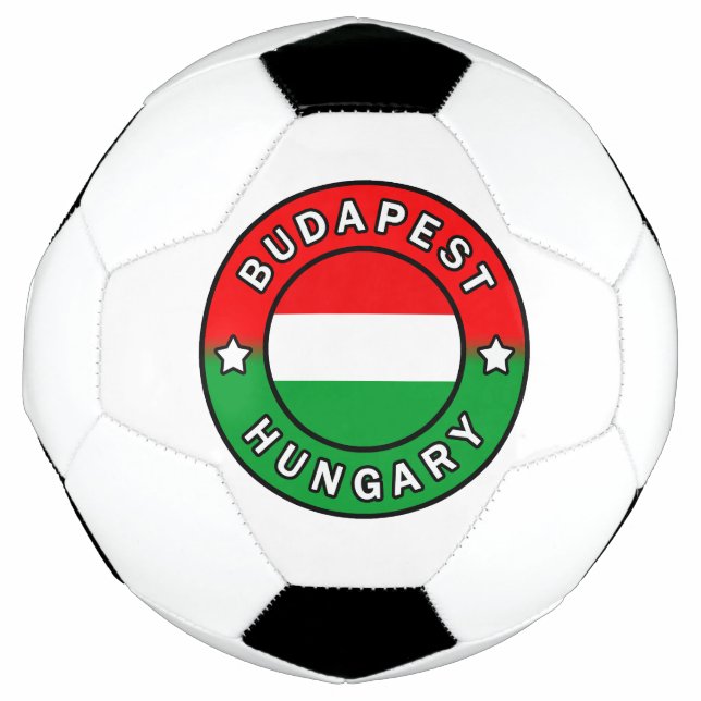 Balón De Fútbol Budapest Hungría (Anverso)