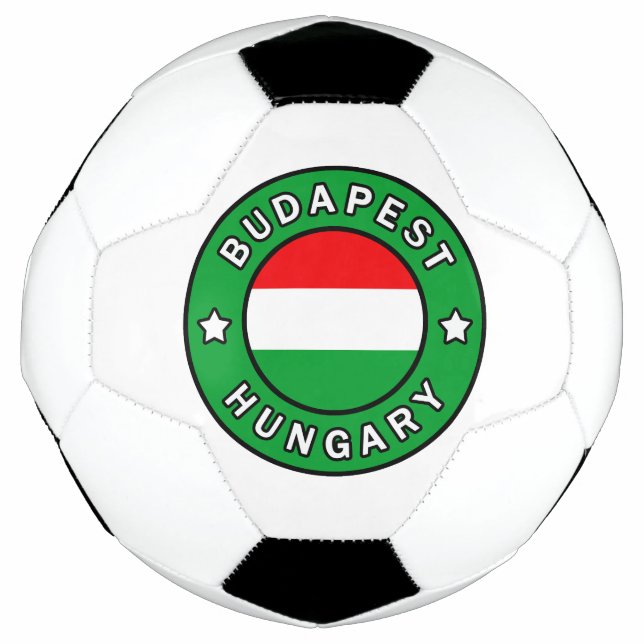 Balón De Fútbol Budapest Hungría (Anverso)