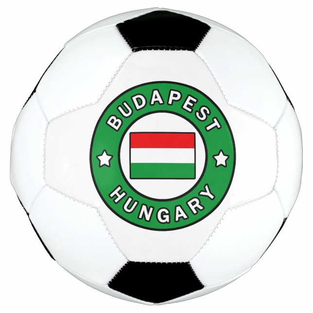 Balón De Fútbol Budapest Hungría (Anverso)