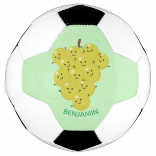 Balón De Fútbol Buen ilustracion de uvas personalizados