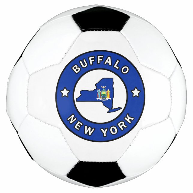 Balón De Fútbol Buffalo Nueva York (Anverso)