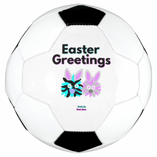 Balón De Fútbol Bunny Fuzzies Soccer Ball (Anverso)