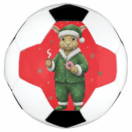 Balón De Fútbol Bunnyverse christmas