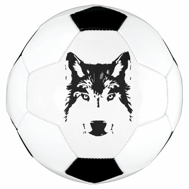Balón De Fútbol Cabeza de lobo (Anverso)