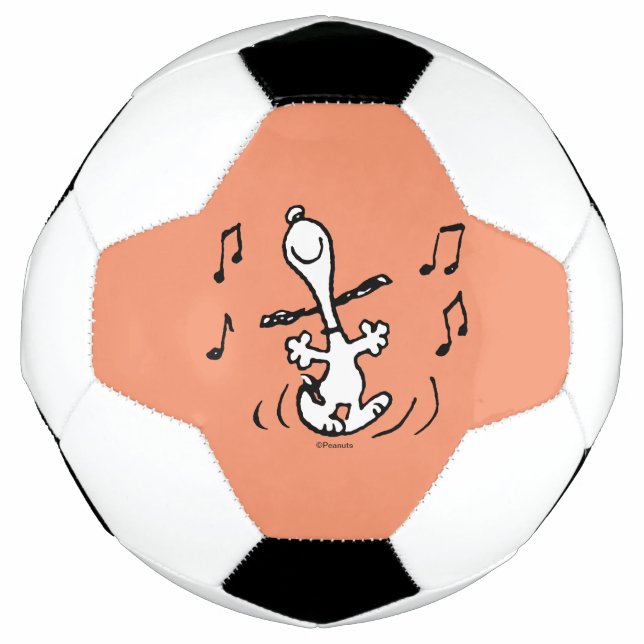 Balón De Fútbol Cacahuetes | Baile Snoopy (Anverso)