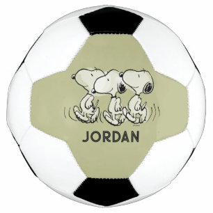 Balón De Fútbol Cacahuetes   Escala de Snoopy