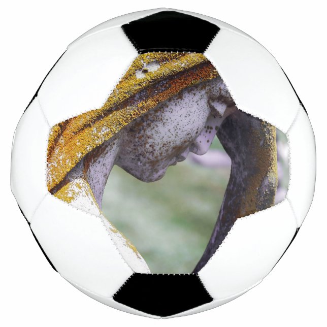 Balón De Fútbol Caer En Un Interludio Tranquilo (Anverso)