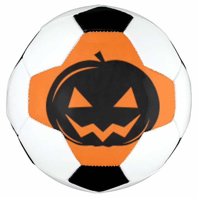 Balón De Fútbol Calabaza negra (Anverso)