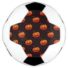 Balón De Fútbol Calabazas de Halloween, Calabazas Naranjas Truco o