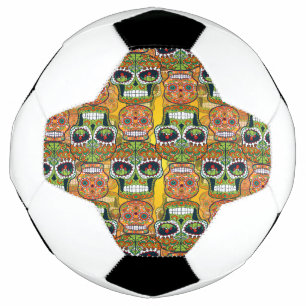Balón De Fútbol Calaveras de azúcar