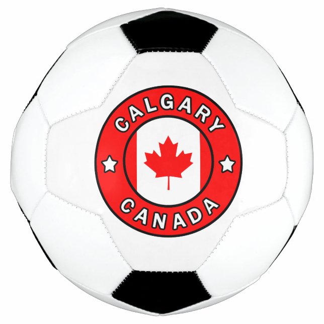 Balón De Fútbol Calgary Canada (Anverso)
