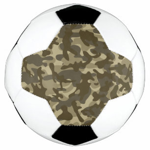 Balón De Fútbol Camuflaje Central