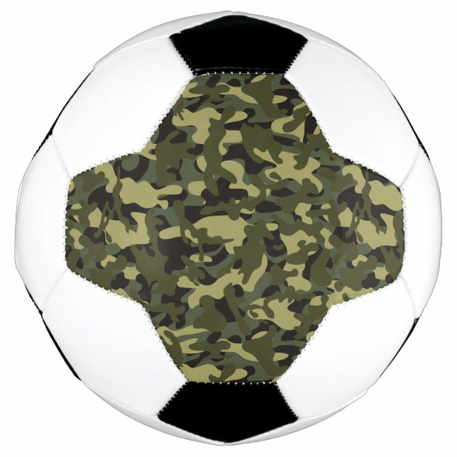 Balón De Fútbol Camuflaje de la Primavera del Euro (Anverso)