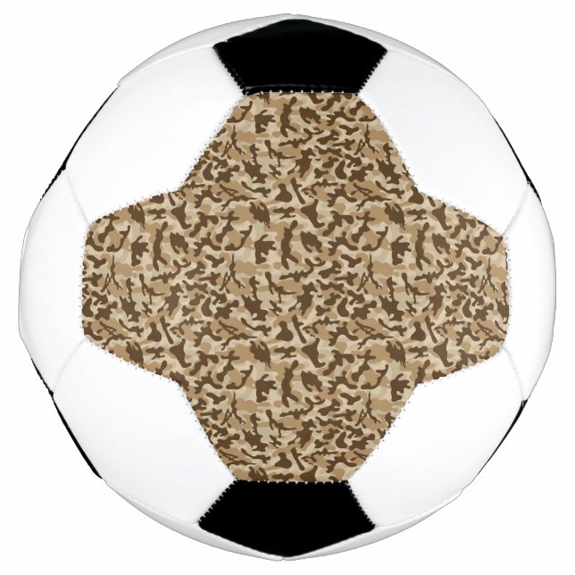 Balón De Fútbol Camuflaje del desierto (Anverso)
