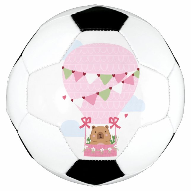 Balón De Fútbol Capybara Birthday Party Kids Watch (Anverso)