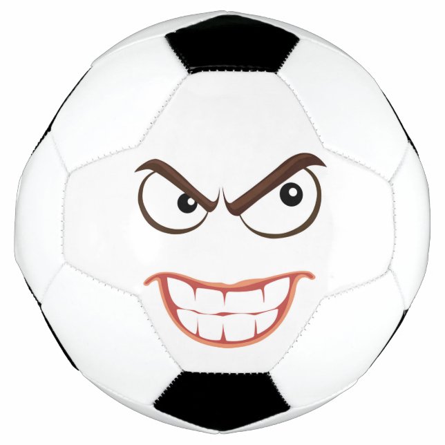 BALÓN DE FÚTBOL CARA SINISTER (Anverso)