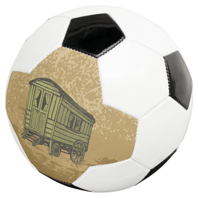 Balón De Fútbol Caravana gitana (Tres cuartos)