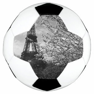 Balón De Fútbol Cartas de Juego Vintage Francia París Torre Eiffel