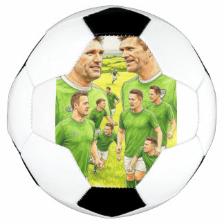 Balón De Fútbol Celebrando el fútbol irlandés