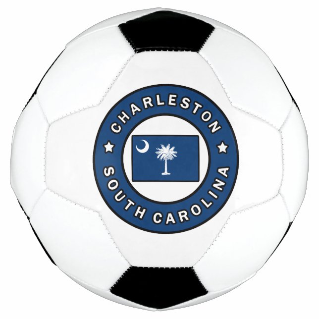 Balón De Fútbol Charleston South Carolina (Anverso)