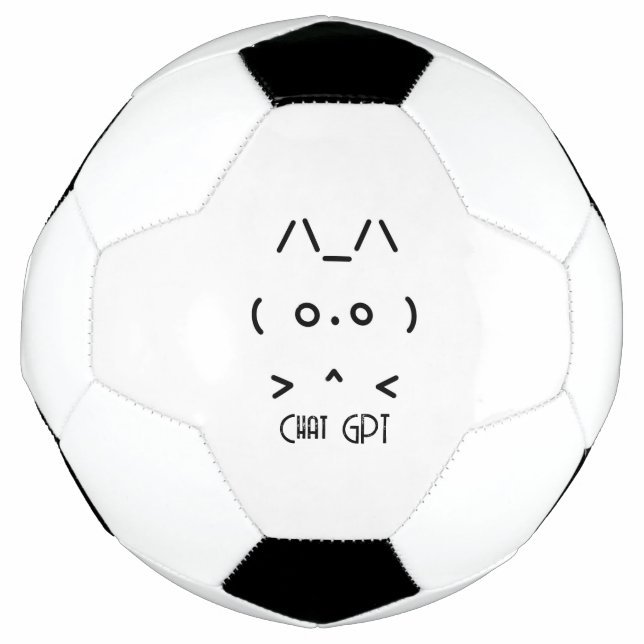 Balón De Fútbol Chat GPT Soccer Ball (Anverso)