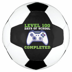 Balón De Fútbol Chicos Nivel 100 Días De Escuela Completados