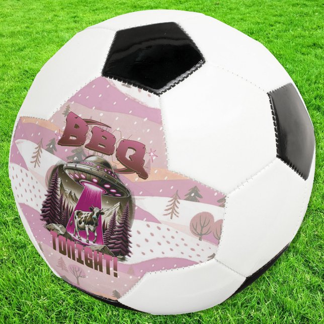 Balón De Fútbol Chiste de secuestro de vacas en barbacoa para extr (Subido por el creador)