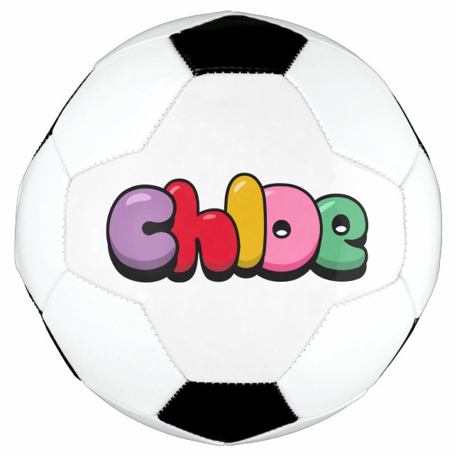 Balón De Fútbol Chloe (Anverso)