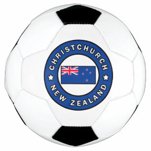 Balón De Fútbol Christchurch Nueva Zelanda